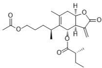 1-O-乙酰基-6α-O-(2-甲基丁?;╀灞郊變?nèi)酯標(biāo)準(zhǔn)品