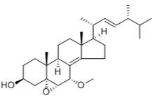 7α-甲氧基-5α，6α-環氧麥角甾-8（14），22-二烯-3β-醇標準品