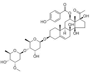 青羊腎素3-O-β-D-西馬羅吡喃-(1→4)-β-D-洋地黃吡喃糖苷標準品