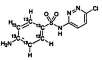 磺胺氯噠嗪-13C6溶液標準物質
