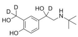 沙丁胺醇-D3標(biāo)準(zhǔn)物質(zhì)