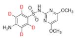 磺胺二甲氧嘧啶-D4標準物質