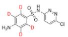 磺胺氯噠嗪-D4標(biāo)準(zhǔn)物質(zhì)