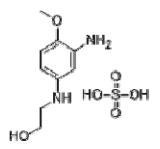 2-氨基-4-羥乙氨基茴香醚硫酸鹽對照品